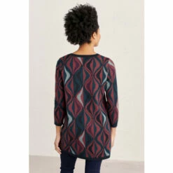 Alternative view of Seasalt Cornwall Multi Patterned Chalk Board Tunic