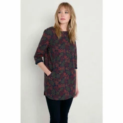Seasalt Cornwall Navy Blue River Meet Tunic