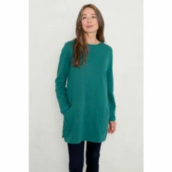 Seasalt Cornwall Green Flowering Tunic