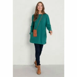 Seasalt Cornwall Green Flowering Tunic -Seasalt Shop unnamed file 1041