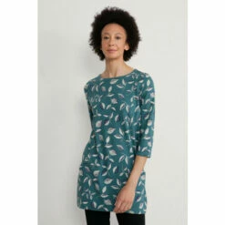 Seasalt Cornwall Green Shore Foraging Tunic