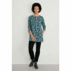 Seasalt Cornwall Green Shore Foraging Tunic -Seasalt Shop unnamed file 1054