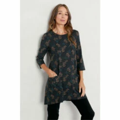 Seasalt Cornwall Killow Black Tunic