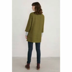 Alternative view of Seasalt Cornwall Green Soft Jersey St. Agnes Clay Tunic