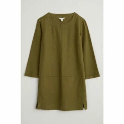 Seasalt Cornwall Green Soft Jersey St. Agnes Clay Tunic -Seasalt Shop unnamed file 1104