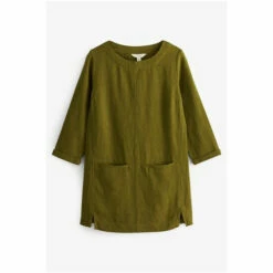 Seasalt Cornwall Green Soft Jersey St. Agnes Clay Tunic -Seasalt Shop unnamed file 1107