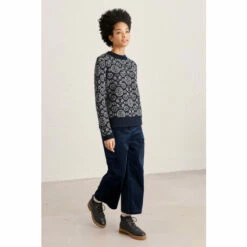 Seasalt Cornwall Navy Blue Forest Floor Jumper -Seasalt Shop unnamed file 1134
