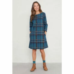 Seasalt Cornwall Natural Floral Martingale Dress