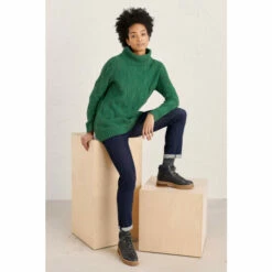 Seasalt Cornwall Green Coast Road Jumper -Seasalt Shop unnamed file 1146