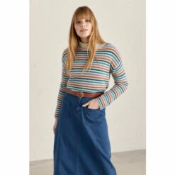 Seasalt Cornwall Natural Multi Fruity Jumper
