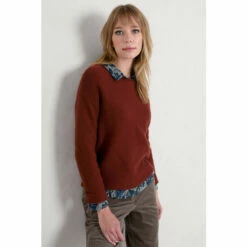 Seasalt Cornwall Red Fruity Jumper
