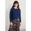 Seasalt Cornwall Blue Knitted Makers Jumper