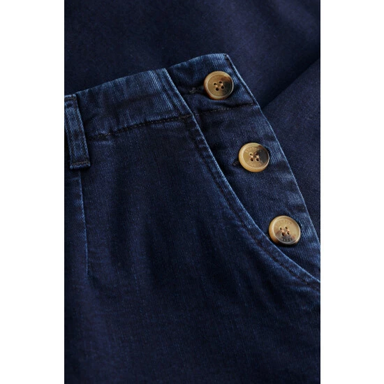 Seasalt Cornwall Blue Dark Indigo Wash Waterdance Trousers 5 Seasalt Cornwall Blue Dark Indigo Wash Waterdance Trousers - Image 5