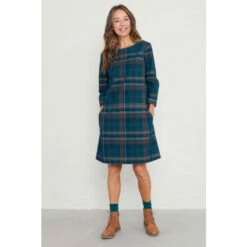 Seasalt Cornwall Natural Floral Martingale Dress