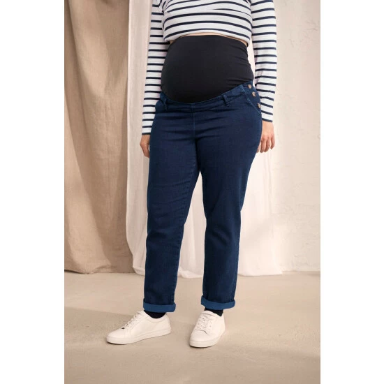 Seasalt Cornwall Tall Blue Waterdance Trousers 2 Seasalt Cornwall Tall Blue Waterdance Trousers - Image 2