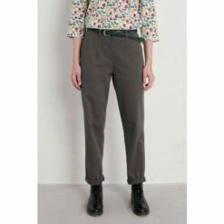 Seasalt Cornwall Tall Grey Tapered Waterdance Trousers