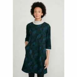 Seasalt Cornwall Green High Key Dress
