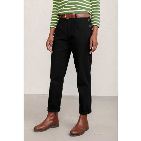 Seasalt Cornwall Black Waterdance Trousers 1 Seasalt Cornwall Black Waterdance Trousers