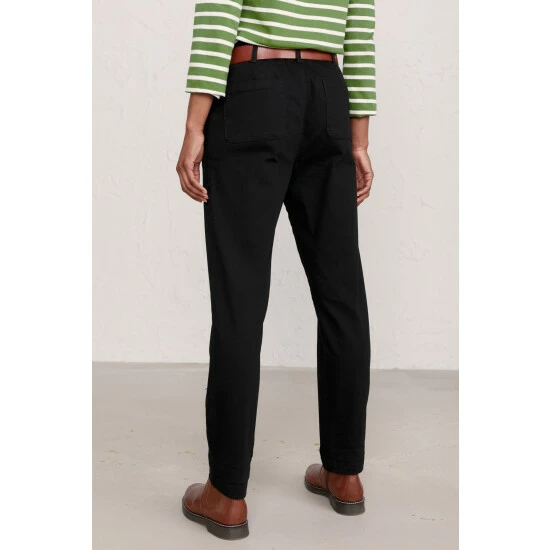 Seasalt Cornwall Black Waterdance Trousers 2 Seasalt Cornwall Black Waterdance Trousers - Image 2