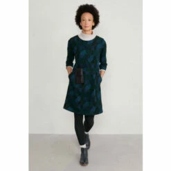 Seasalt Cornwall Green High Key Dress -Seasalt Shop unnamed file 131