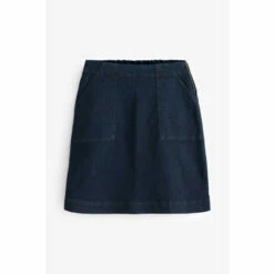 Seasalt Cornwall A-Line Blue May's Rock Skirt