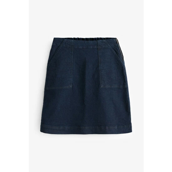 Seasalt Cornwall A-Line Blue May's Rock Skirt 1 Seasalt Cornwall A-Line Blue May's Rock Skirt