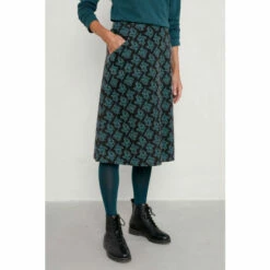 Seasalt Cornwall Black Forest View Skirt