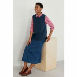 Seasalt Cornwall Red Organic Cotton Larissa Shirt -Seasalt Shop unnamed file 1417