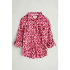 Seasalt Cornwall Red Organic Cotton Larissa Shirt -Seasalt Shop unnamed file 1418