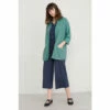 Seasalt Cornwall Green Longline Sami Shirt