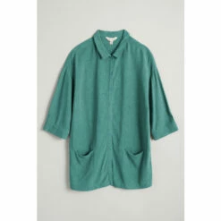 Seasalt Cornwall Green Longline Sami Shirt -Seasalt Shop unnamed file 1435