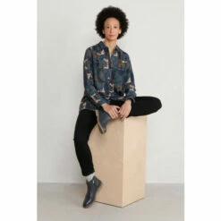 Seasalt Cornwall Blue Wren Flutter Shirt -Seasalt Shop unnamed file 1440