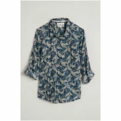 Seasalt Cornwall Teal Blue Larissa Shirt -Seasalt Shop unnamed file 1452