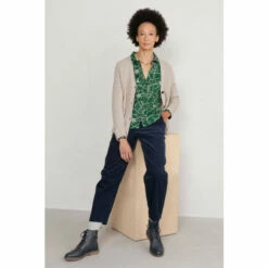 Seasalt Cornwall Green Organic Cotton Larissa Shirt -Seasalt Shop unnamed file 1455