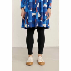 Seasalt Cornwall Tall Black Sea Dance Leggings