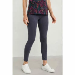 Seasalt Cornwall Purple Organic Cotton Jersey Sea Dance Leggings