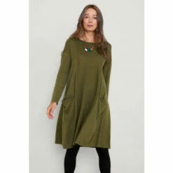 Seasalt Cornwall Green Heartfelt Dress
