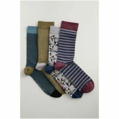 Seasalt Cornwall Mens Grey Selection Box Of Socks -Seasalt Shop unnamed file 1609