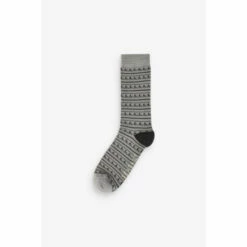 Seasalt Cornwall Men's Grey Stormy Seas Socks Four Pack -Seasalt Shop unnamed file 1612