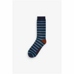 Seasalt Cornwall Mens Blue Bamboo Striped Sailor Socks -Seasalt Shop unnamed file 1636