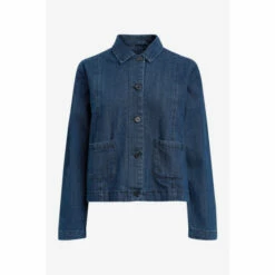 Seasalt Cornwall Blue Denim Seven Stones Jacket