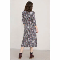 Alternative view of Seasalt Cornwall Blue Petite Midi A-line Navy Chacewater Dress