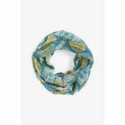 Seasalt Cornwall Green Pretty Circle Scarf