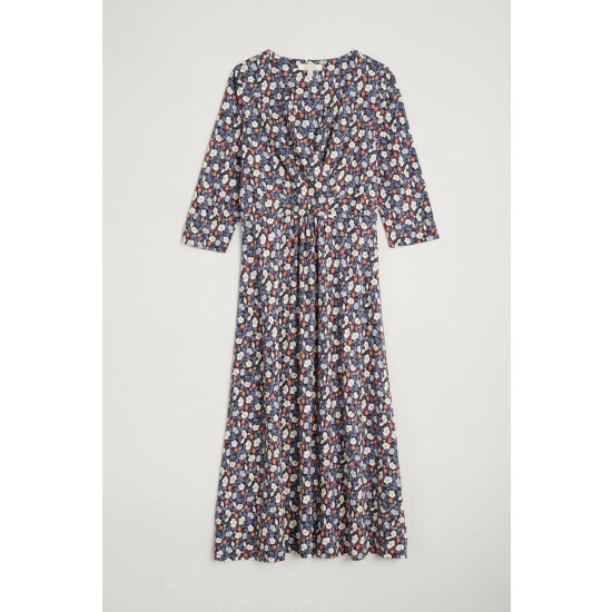 Seasalt Cornwall Blue Petite Midi A-line Navy Chacewater Dress 4 Seasalt Cornwall Blue Petite Midi A-line Navy Chacewater Dress - Image 4