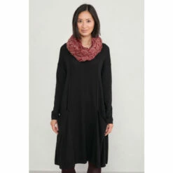 Seasalt Cornwall Red Pretty Circle Scarf -Seasalt Shop unnamed file 1770