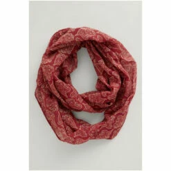 Seasalt Cornwall Red Pretty Circle Scarf -Seasalt Shop unnamed file 1772