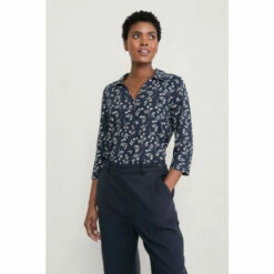 Seasalt Cornwall Blue Wavecrest Top