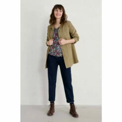 Seasalt Cornwall Blue Three-Quarter Sleeve Appletree Top -Seasalt Shop unnamed file 1814