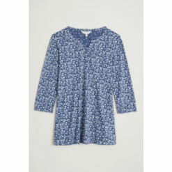 Seasalt Cornwall Blue Swing Shape Risso Top -Seasalt Shop unnamed file 1821