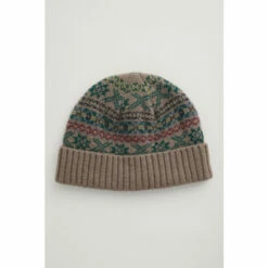Seasalt Shop 20 Seasalt Natural Cornwall Patterned Men's Rowan Tree Hat